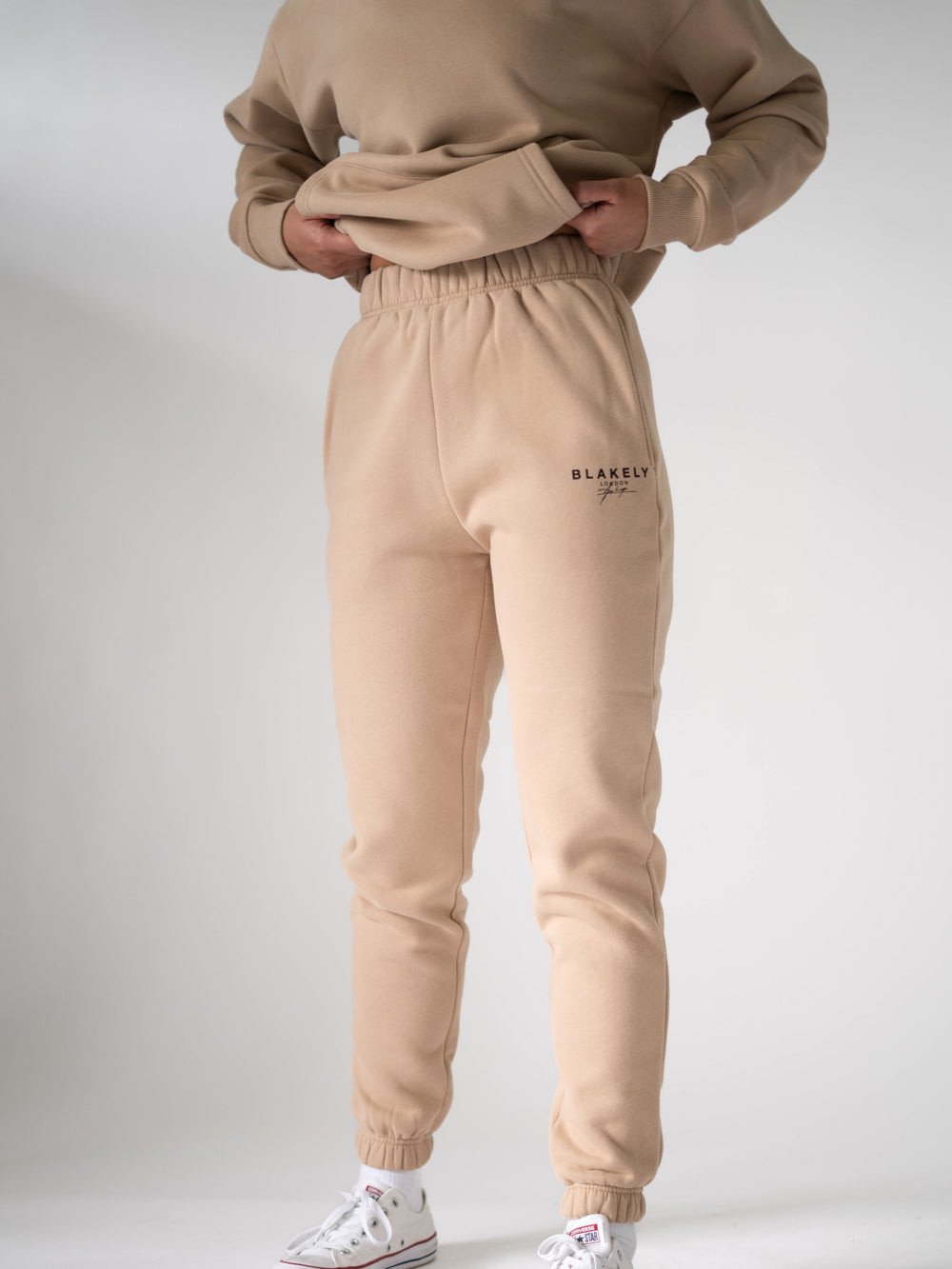 Blakely LDN Womens Sweatpants Tan | WHKTRZJ-95