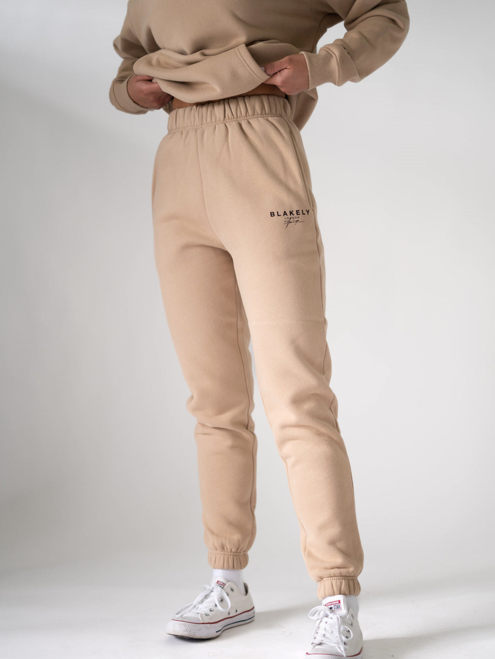 Blakely LDN Womens Sweatpants Tan | WHKTRZJ-95