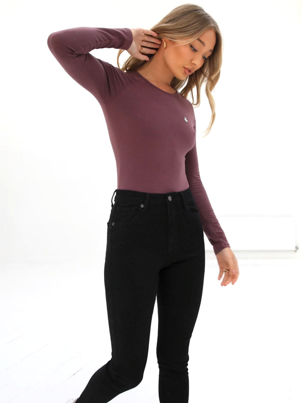 Blakely Life & Style Bodysuit Bordeaux | WFJVSKT-10