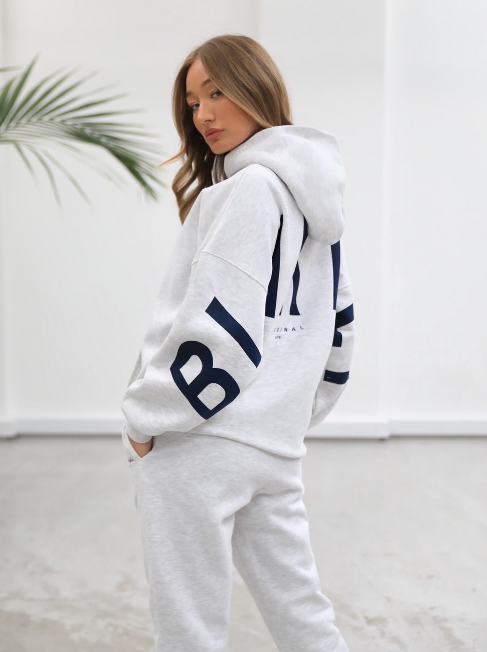 Blakely Life & Style Isabel Oversized Hoodie Weiß | PZNOVBQ-78