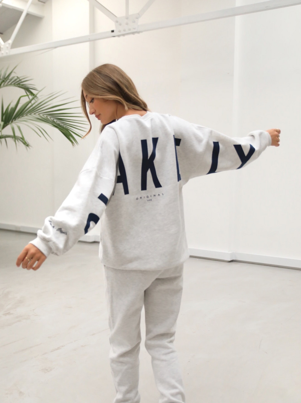 Blakely Life & Style Isabel Oversized Jumper Weiß | CFSXQRZ-24