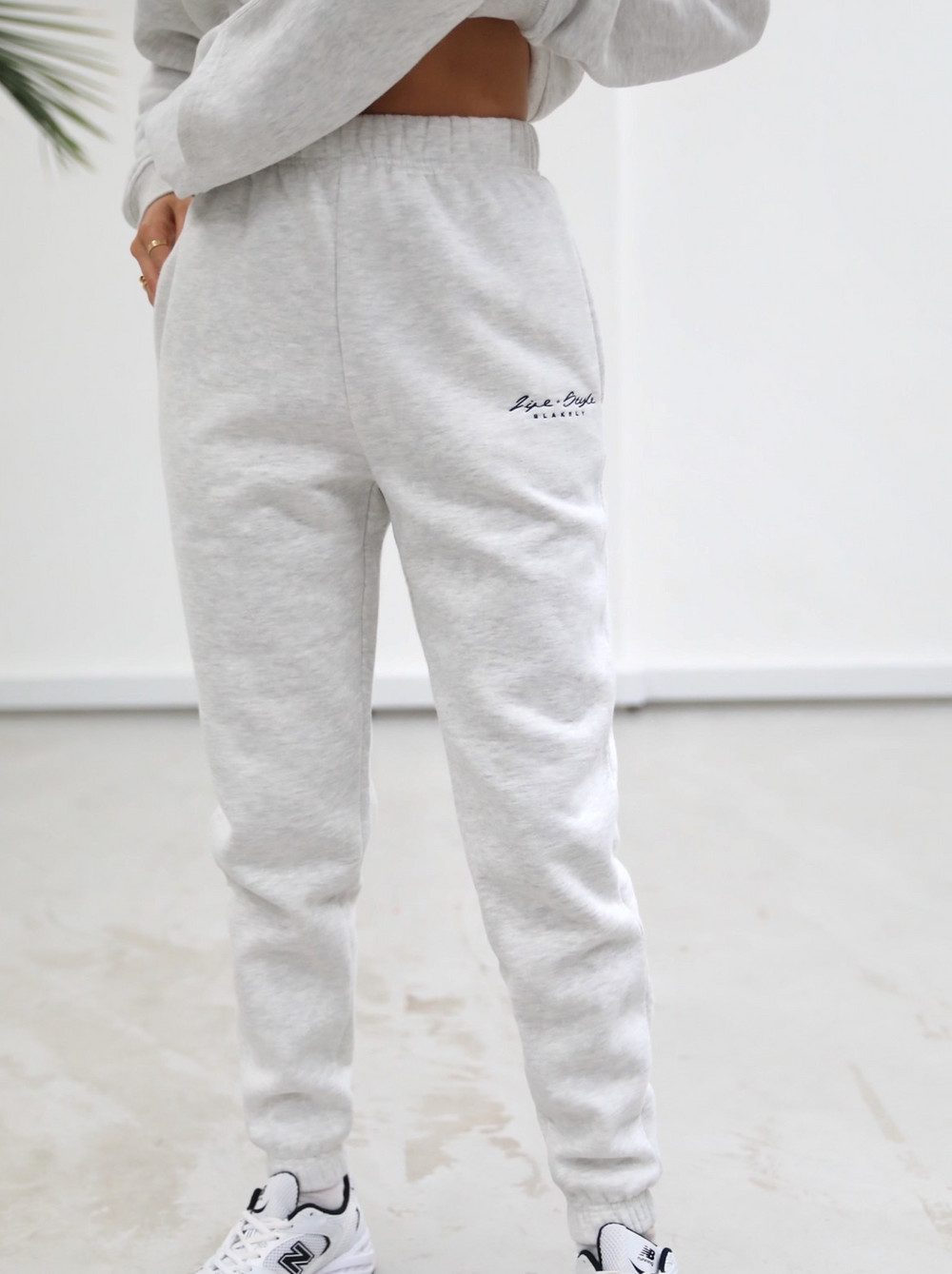 Blakely Life & Style Loose Fitting Sweatpants Weiß | ZGJKPFM-25