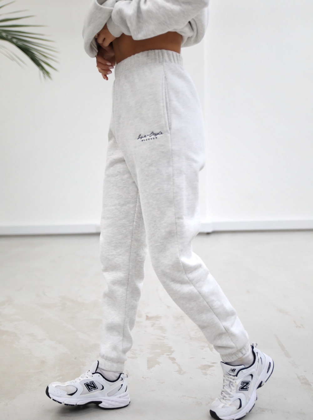 Blakely Life & Style Loose Fitting Sweatpants Weiß | ZGJKPFM-25