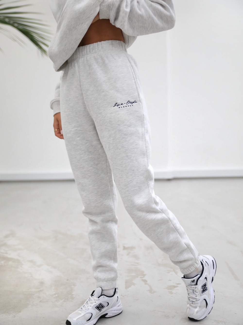 Blakely Life & Style Loose Fitting Sweatpants Weiß | ZGJKPFM-25