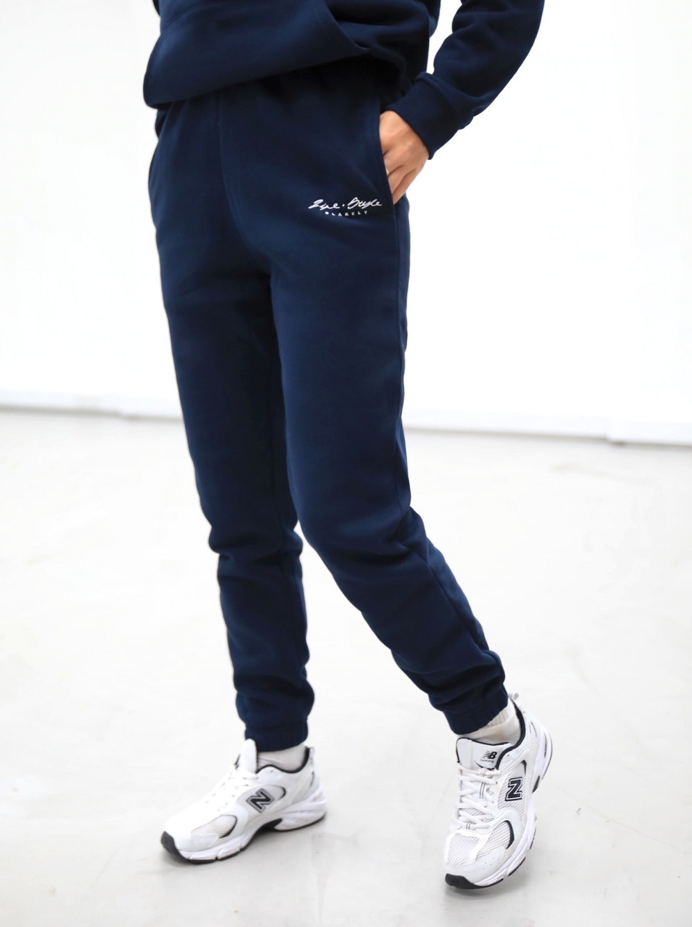 Blakely Life & Style Loose Fitting Sweatpants Navy Blau | FHYDBSP-57