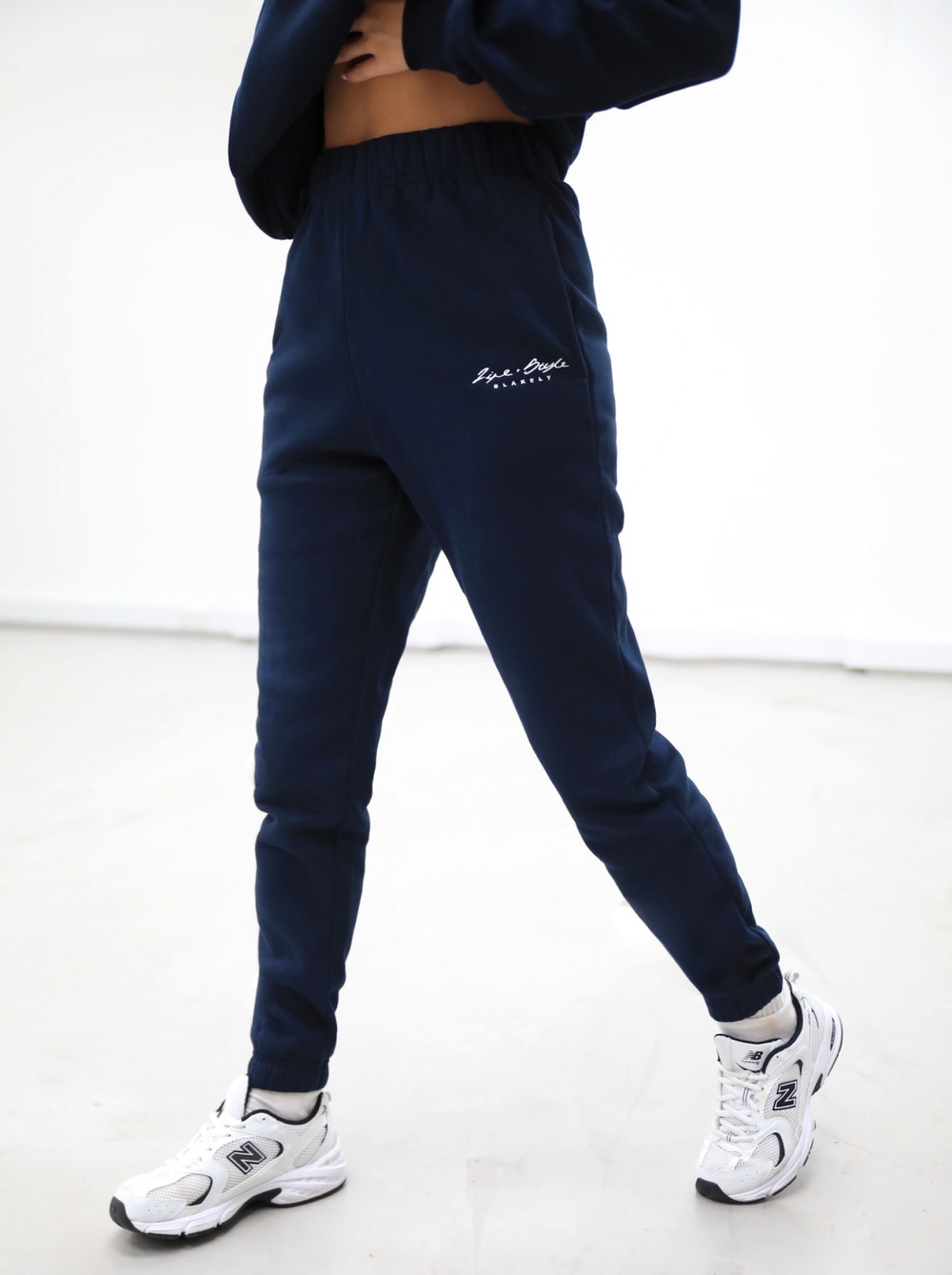 Blakely Life & Style Loose Fitting Sweatpants Navy Blau | FHYDBSP-57