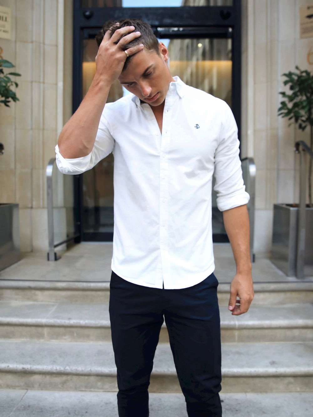 Blakely Lisbon Shirt Weiß | AWNXQYV-45