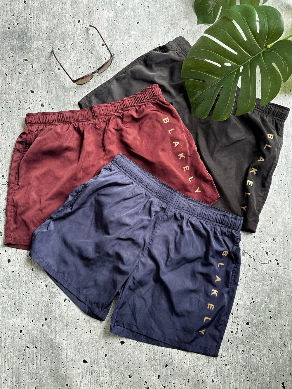 Blakely Lugano Swim Shorts Bordeaux | QGZYSBX-31