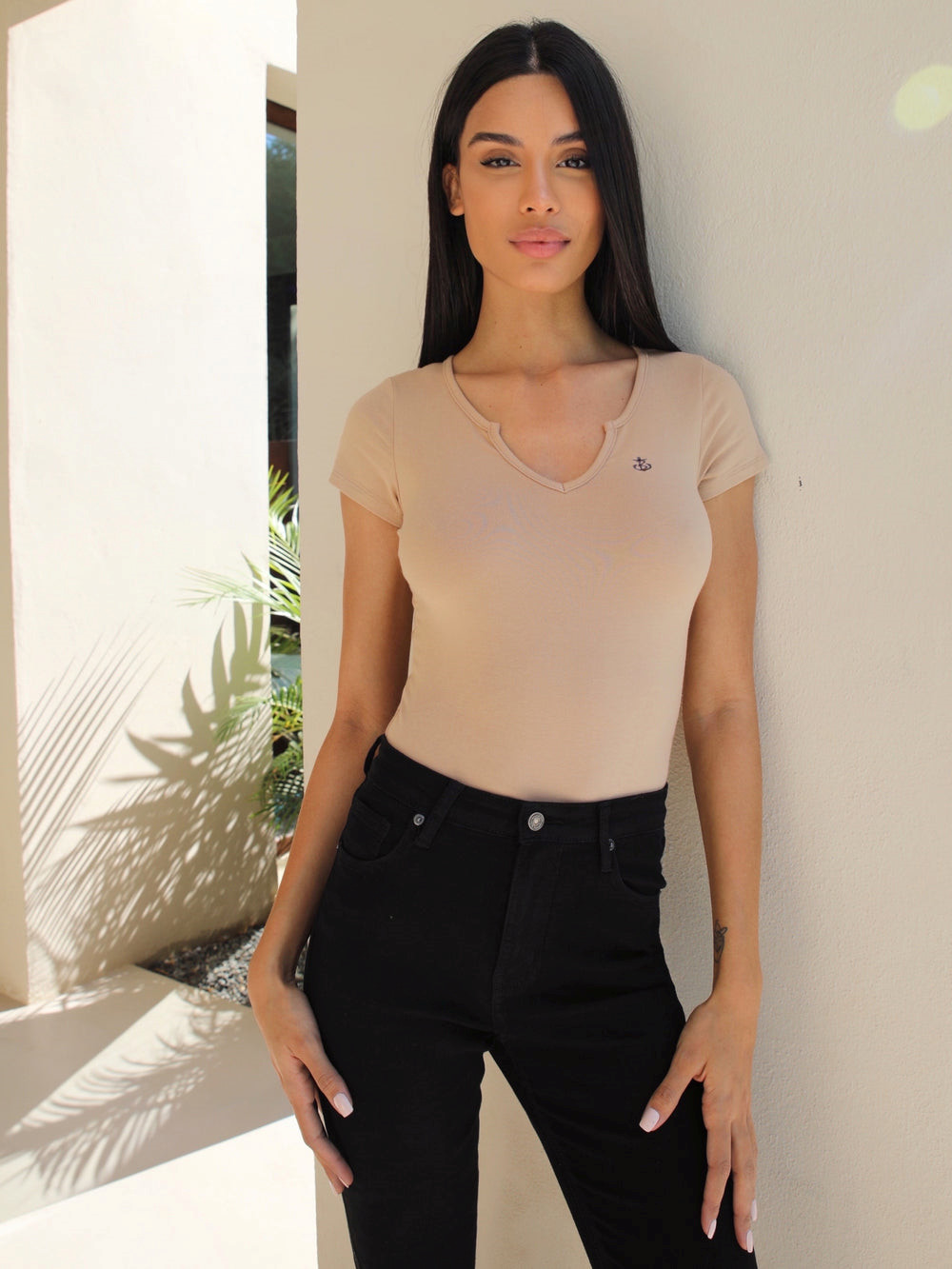 Blakely Lyla Bodysuit Tan | GTYMJNZ-62