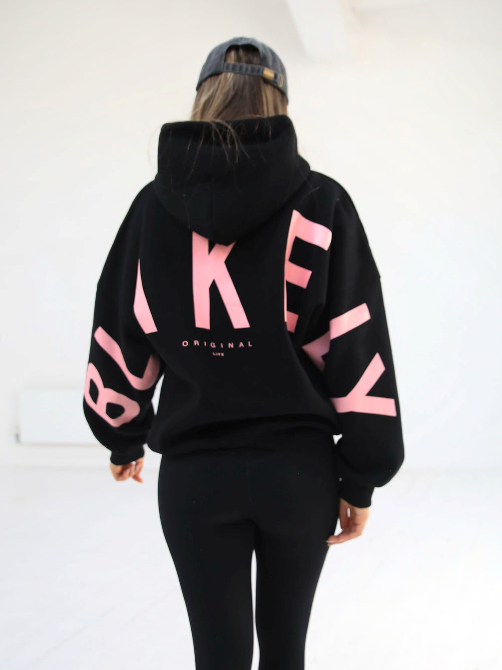 Blakely Members Isabel Oversized Hoodie Schwarz Rosa | DGEZPNM-49