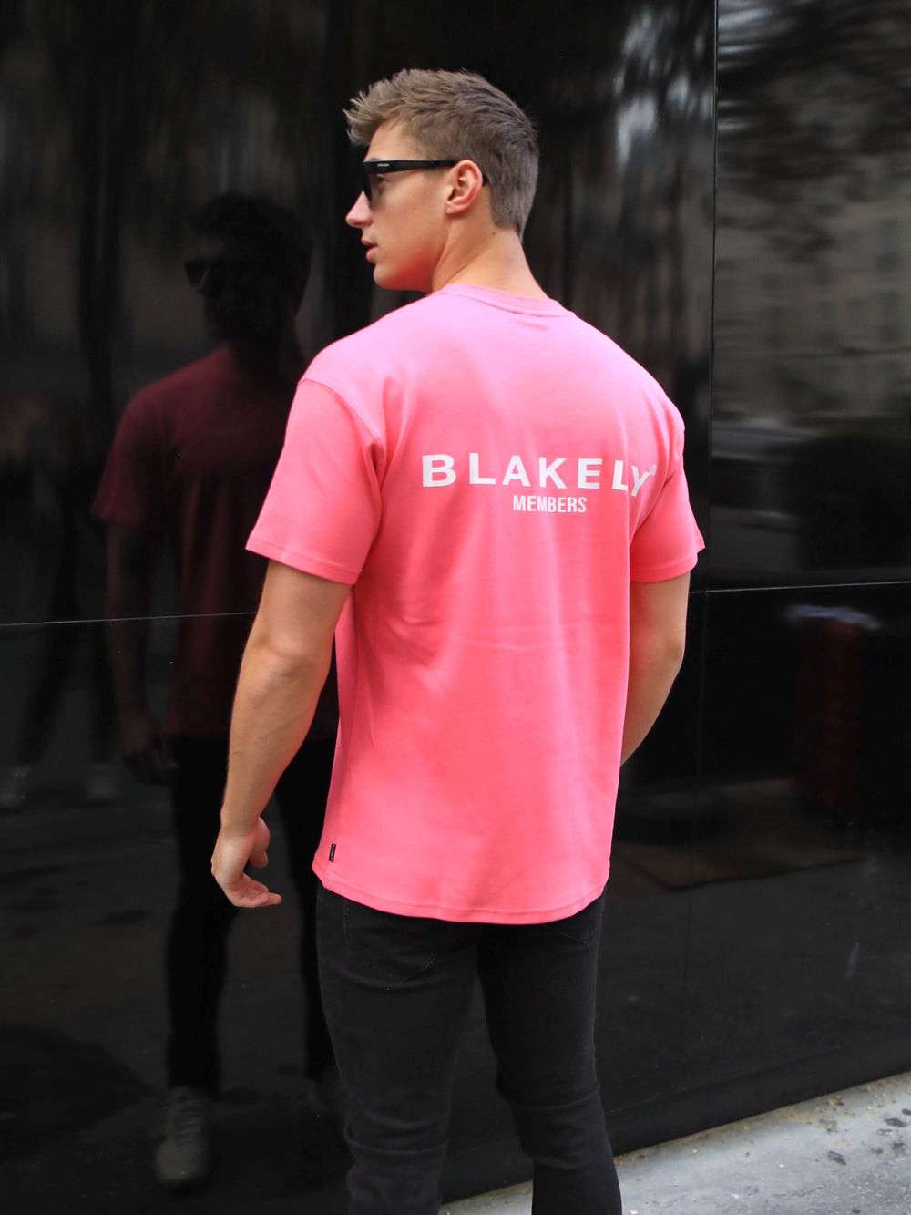 Blakely Members Relaxed T-Shirt Rosa | BDPSYZM-18