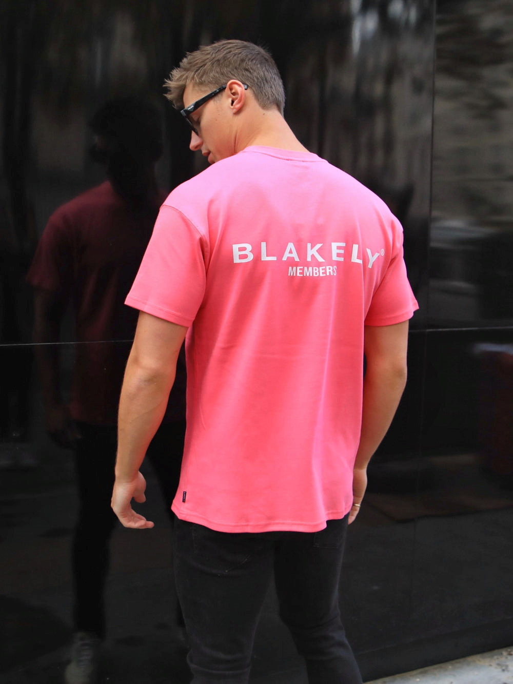Blakely Members Relaxed T-Shirt Rosa | BDPSYZM-18
