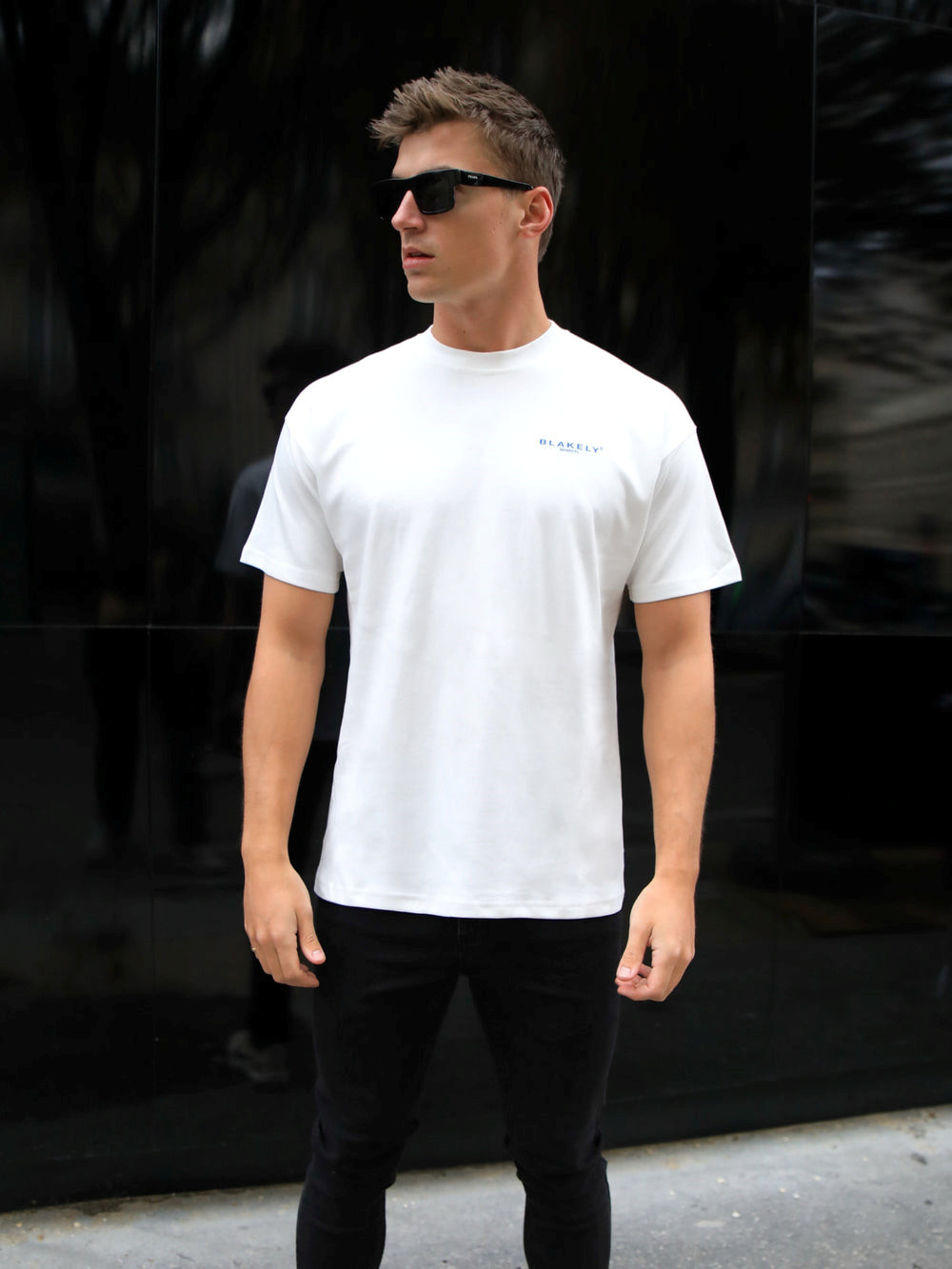Blakely Members Relaxed T-Shirt Weiß | ZNKOMWB-78