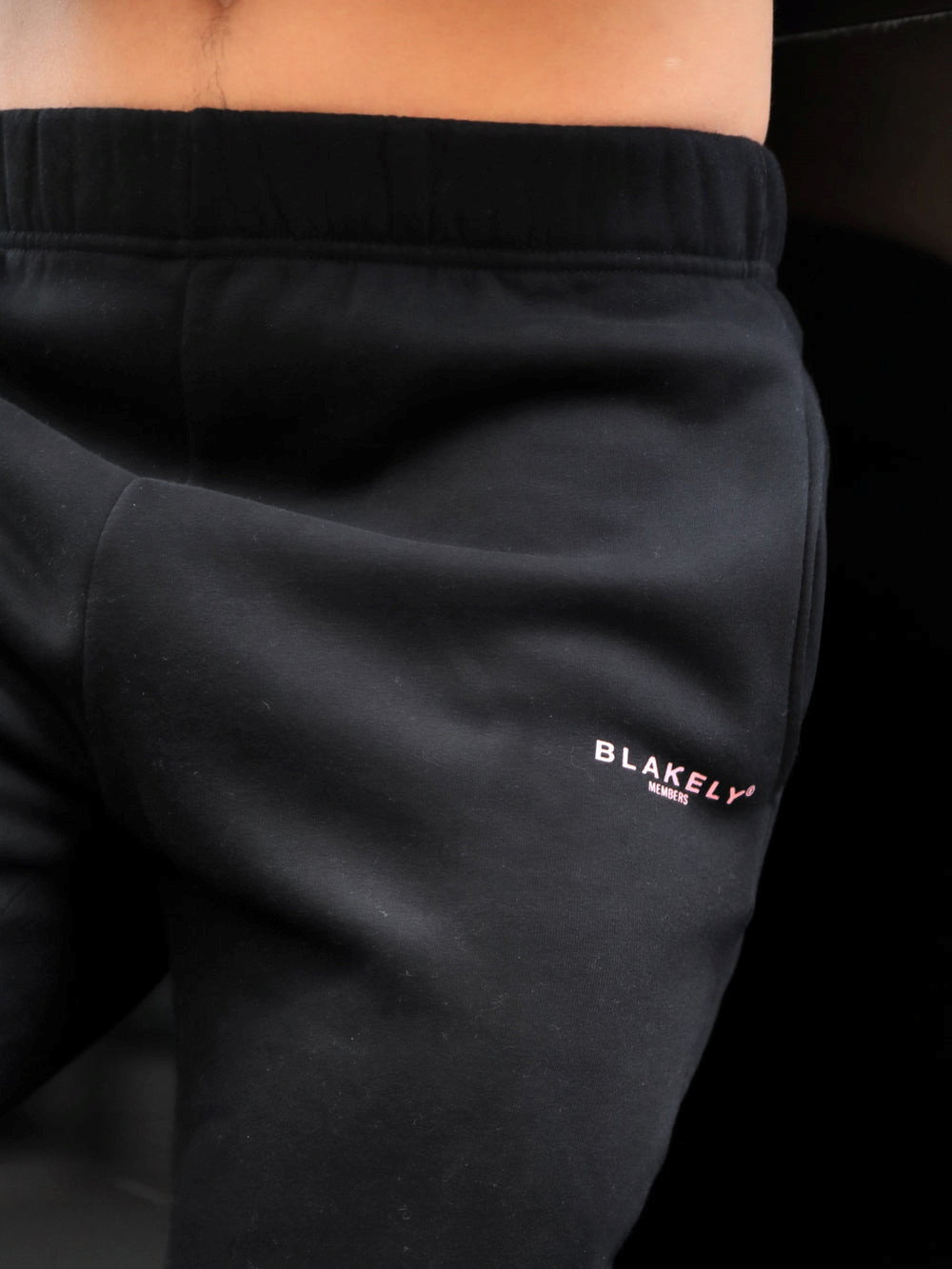 Blakely Members Sweatpants Schwarz Rosa | VTLOZRH-04
