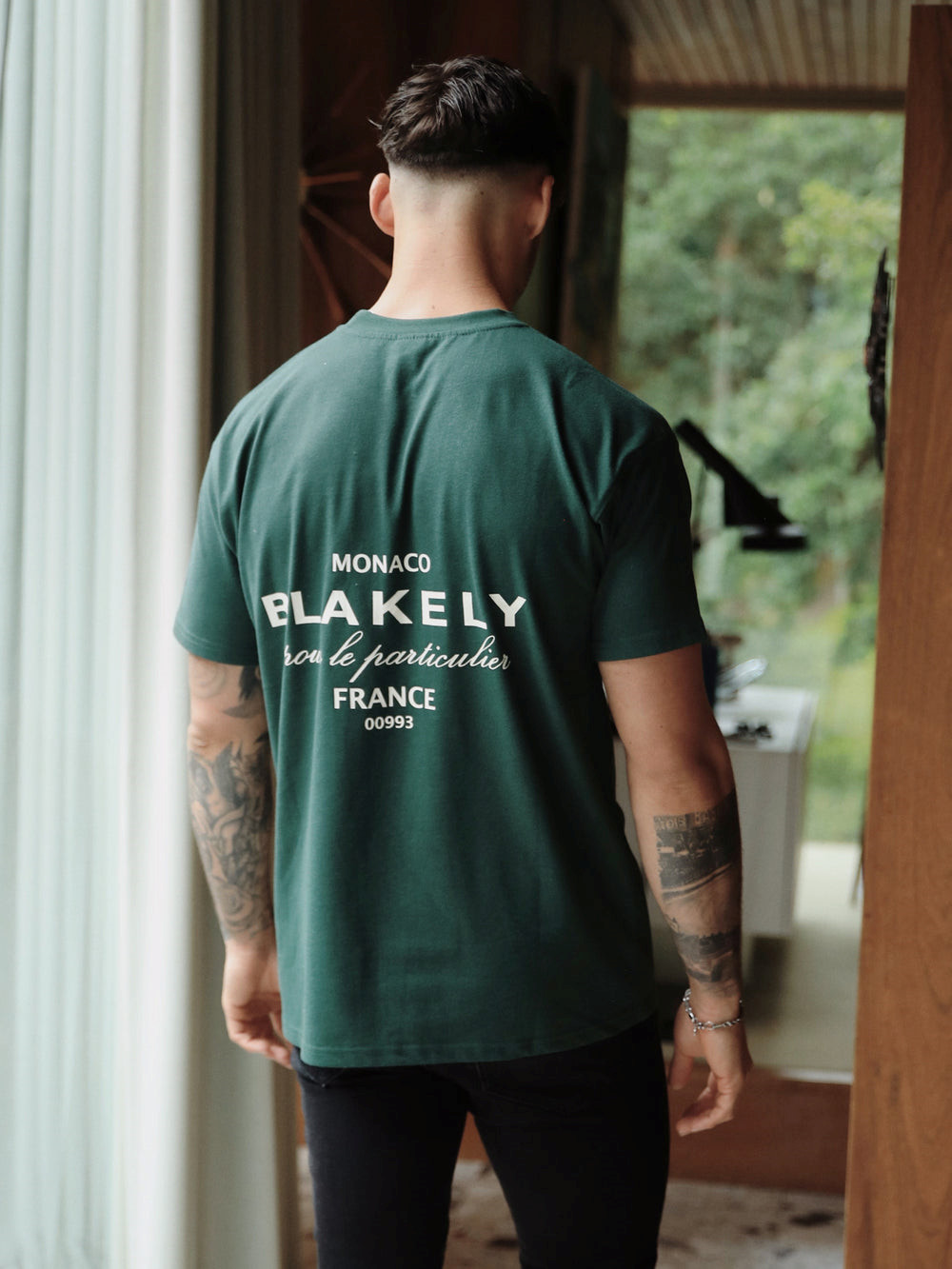 Blakely Monaco Relaxed T-Shirt Dunkelgrün | OKSTYFC-83