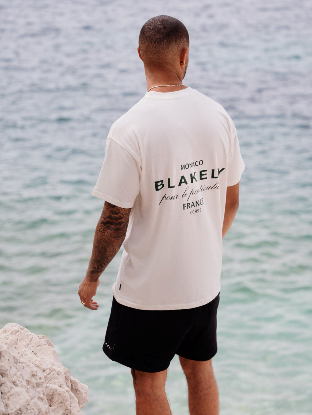 Blakely Monaco Relaxed T-Shirt Ivory | NOYAXWU-24