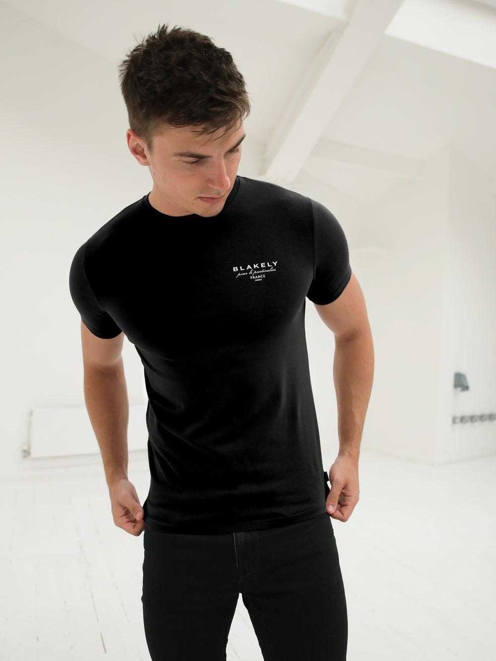 Blakely Monaco T-Shirt Schwarz | CINGJHR-31