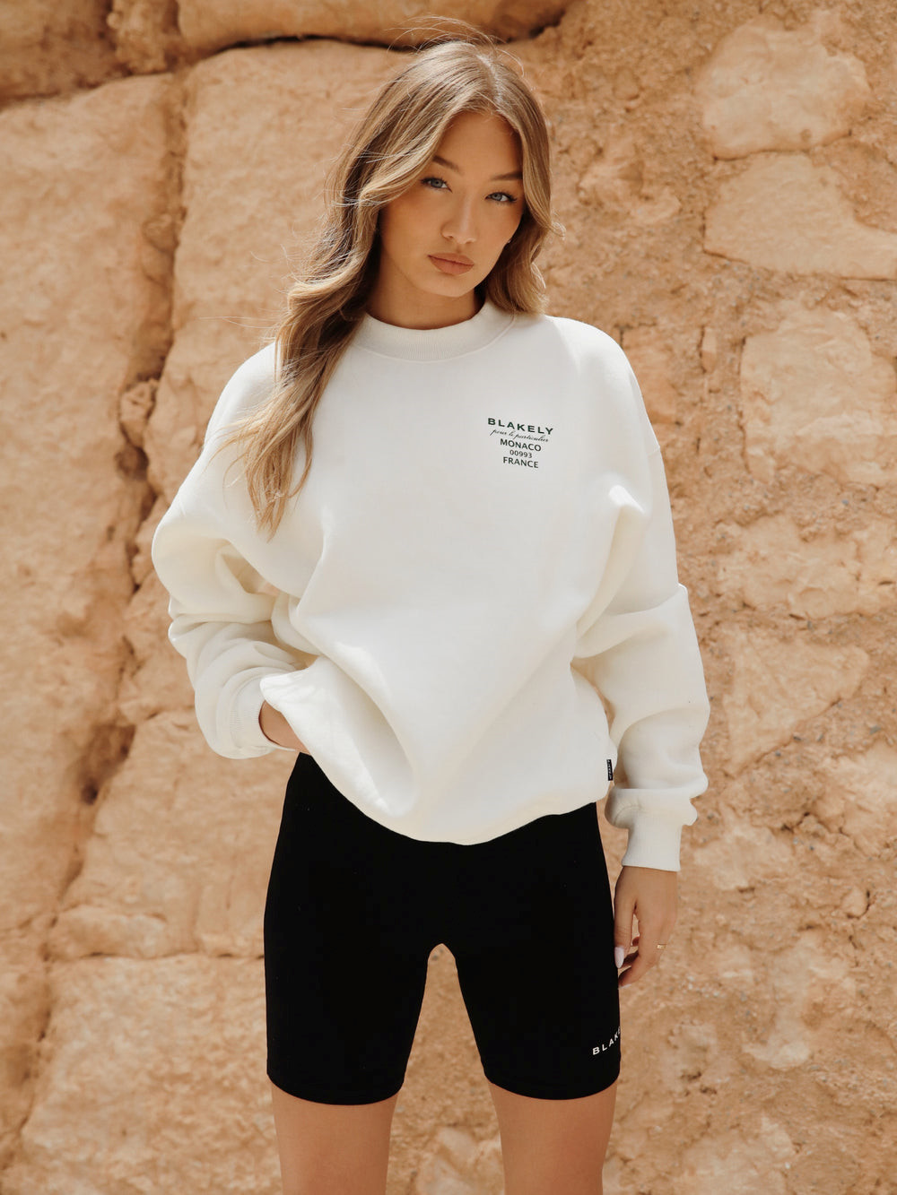 Blakely Monaco Women's Jumper Ivory | TPDUHIF-42