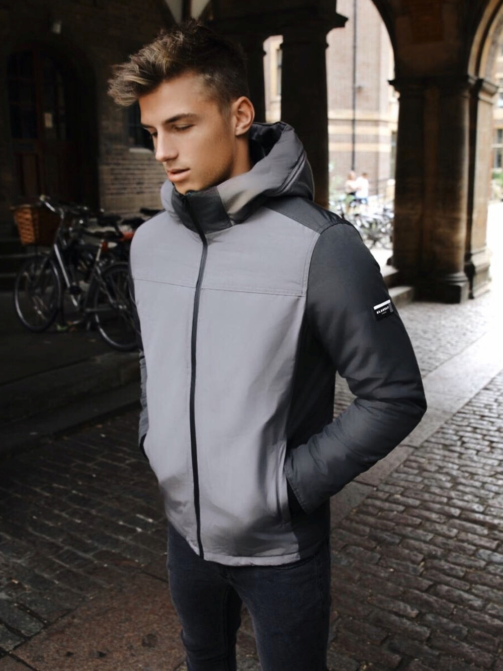 Blakely Montblanc Coat Grau | EFIPCRJ-74