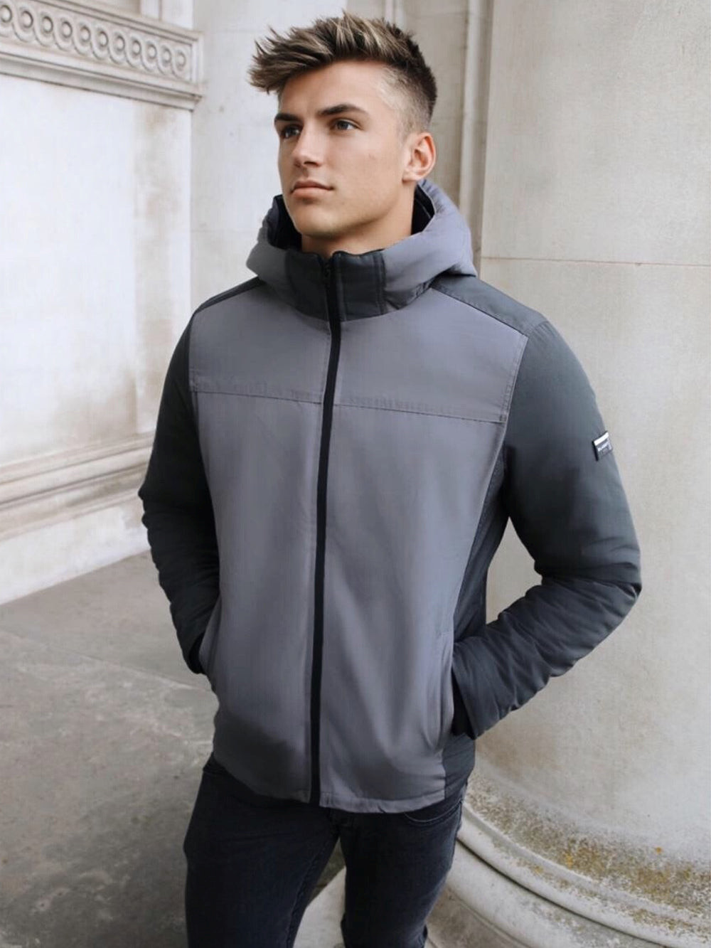 Blakely Montblanc Coat Grau | EFIPCRJ-74