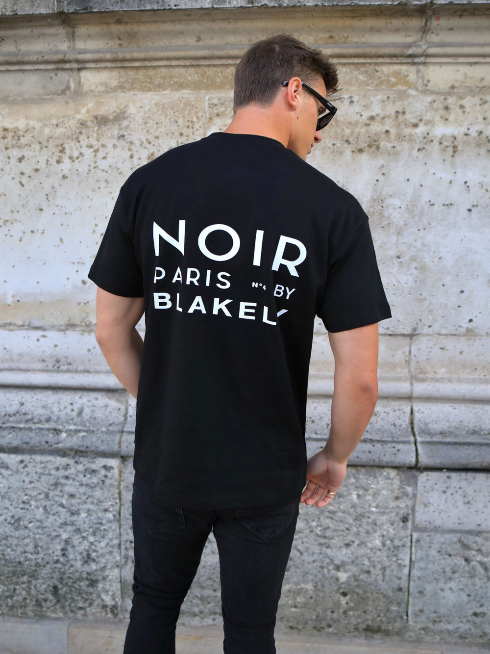 Blakely Noir Relaxed T-Shirt Schwarz | JEYRKCT-79