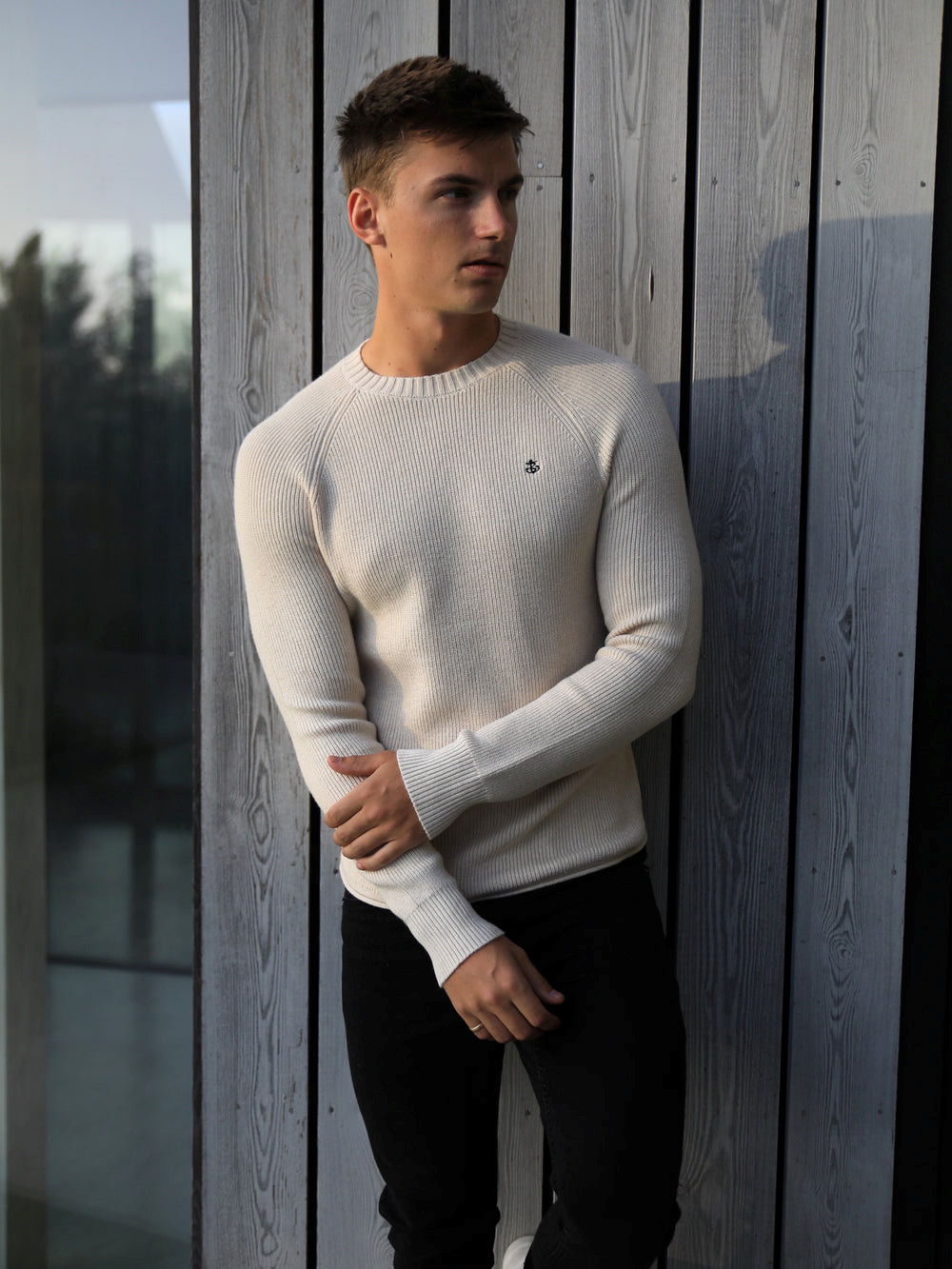 Blakely Olton Knit Jumper Beige | BIJWKGO-32