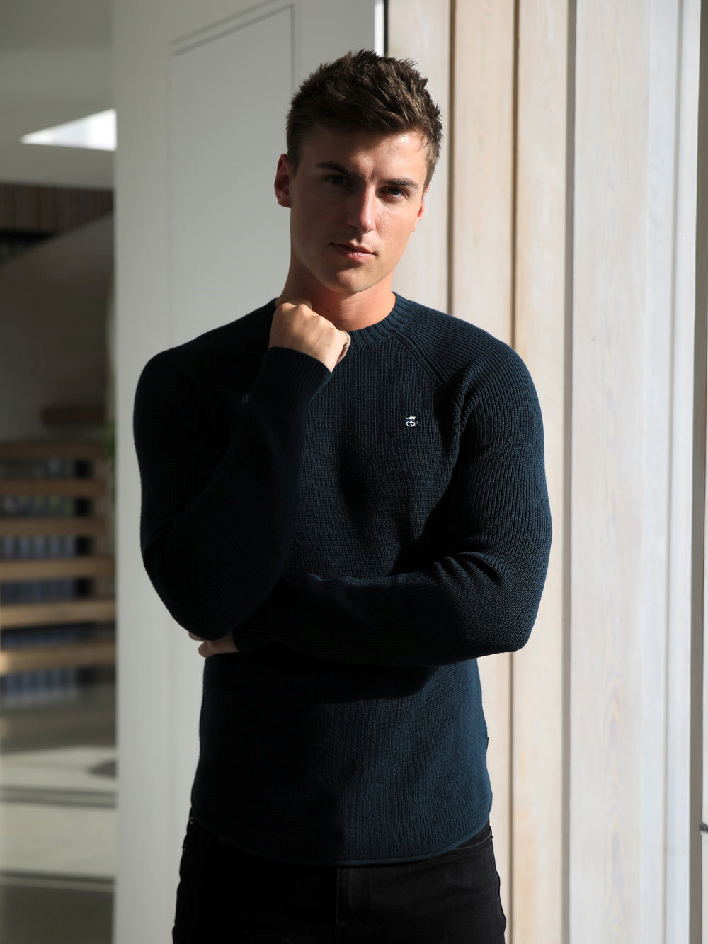 Blakely Olton Knit Jumper Dunkelgrün | EXHRKFQ-45