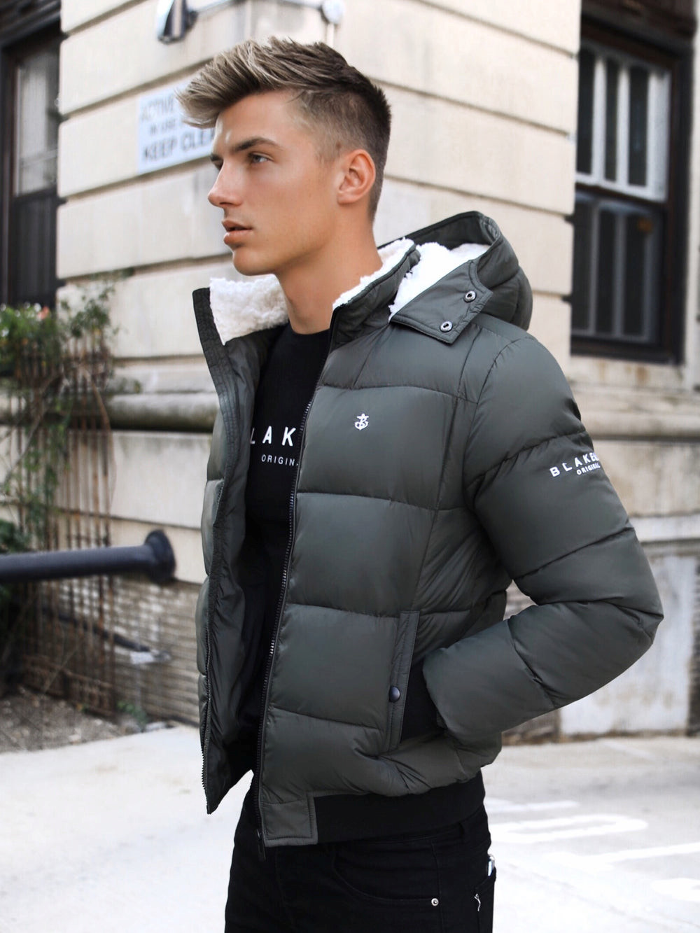 Blakely Orealis Coat Khaki Grün | PZMGULT-71