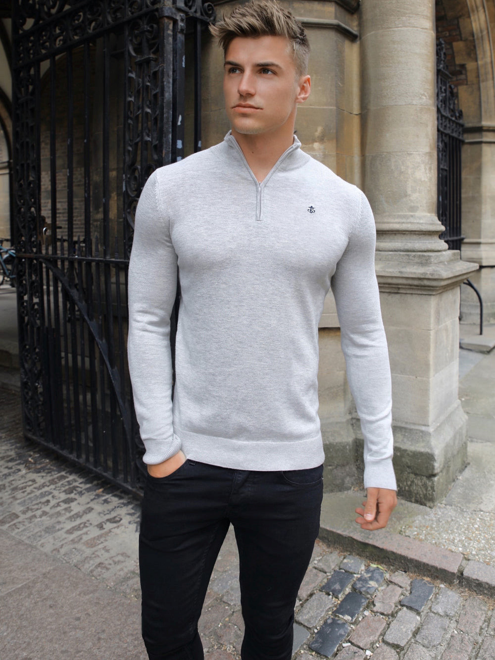 Blakely Oxbridge Jumper Grau | MFCTWOI-95