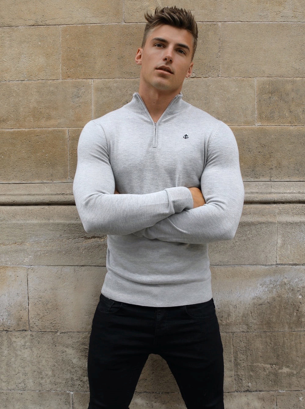 Blakely Oxbridge Jumper Grau | MFCTWOI-95