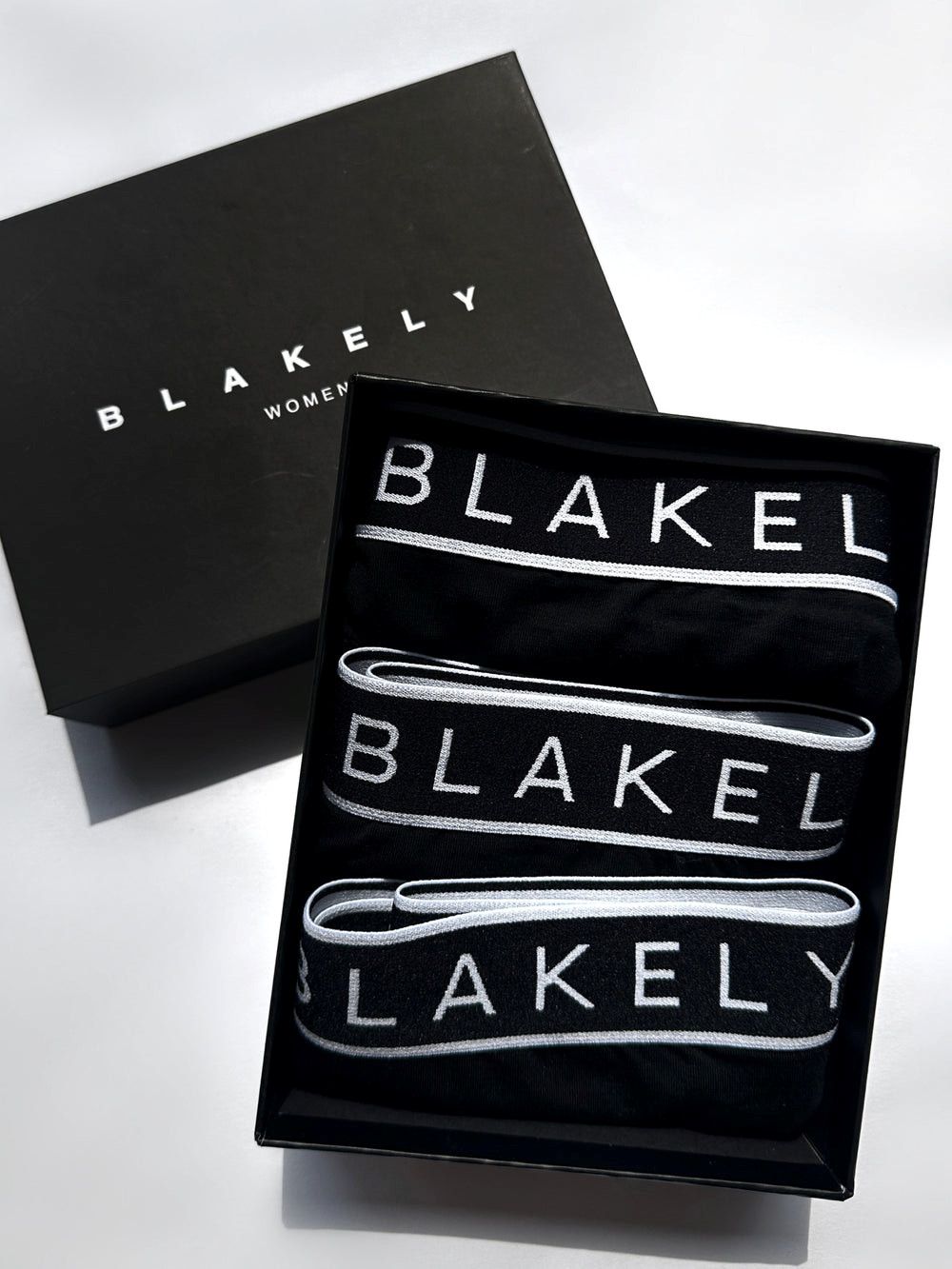 Blakely Phoebe Thong 3 Pack Schwarz | DMRPTXV-51