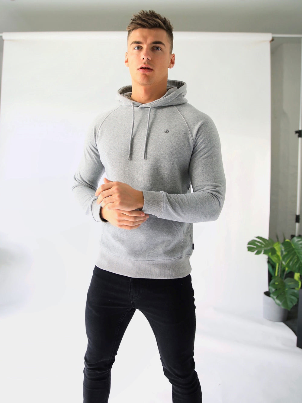 Blakely Praiano Hoodie Grau | ZNLSOIB-83