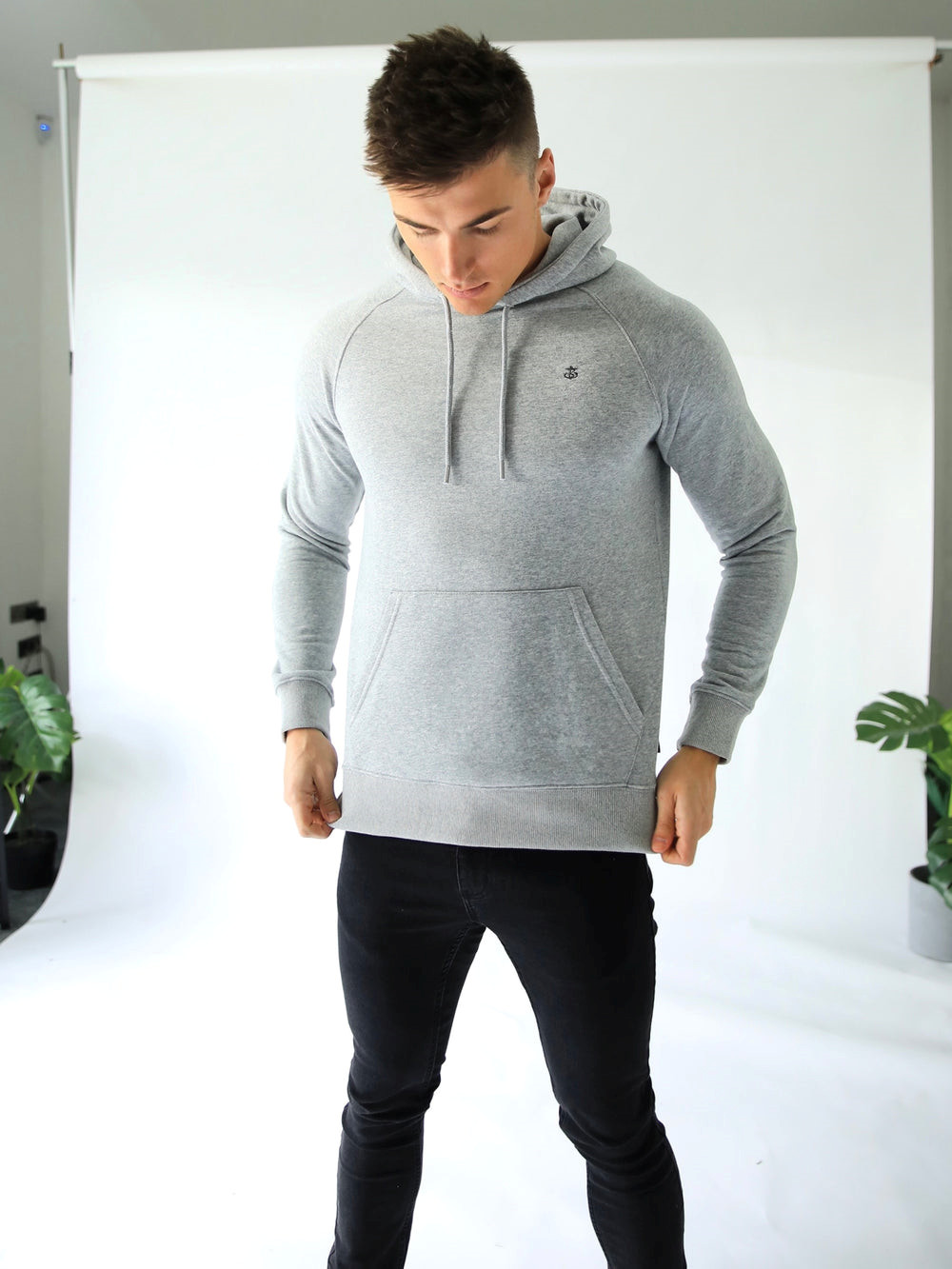 Blakely Praiano Hoodie Grau | ZNLSOIB-83