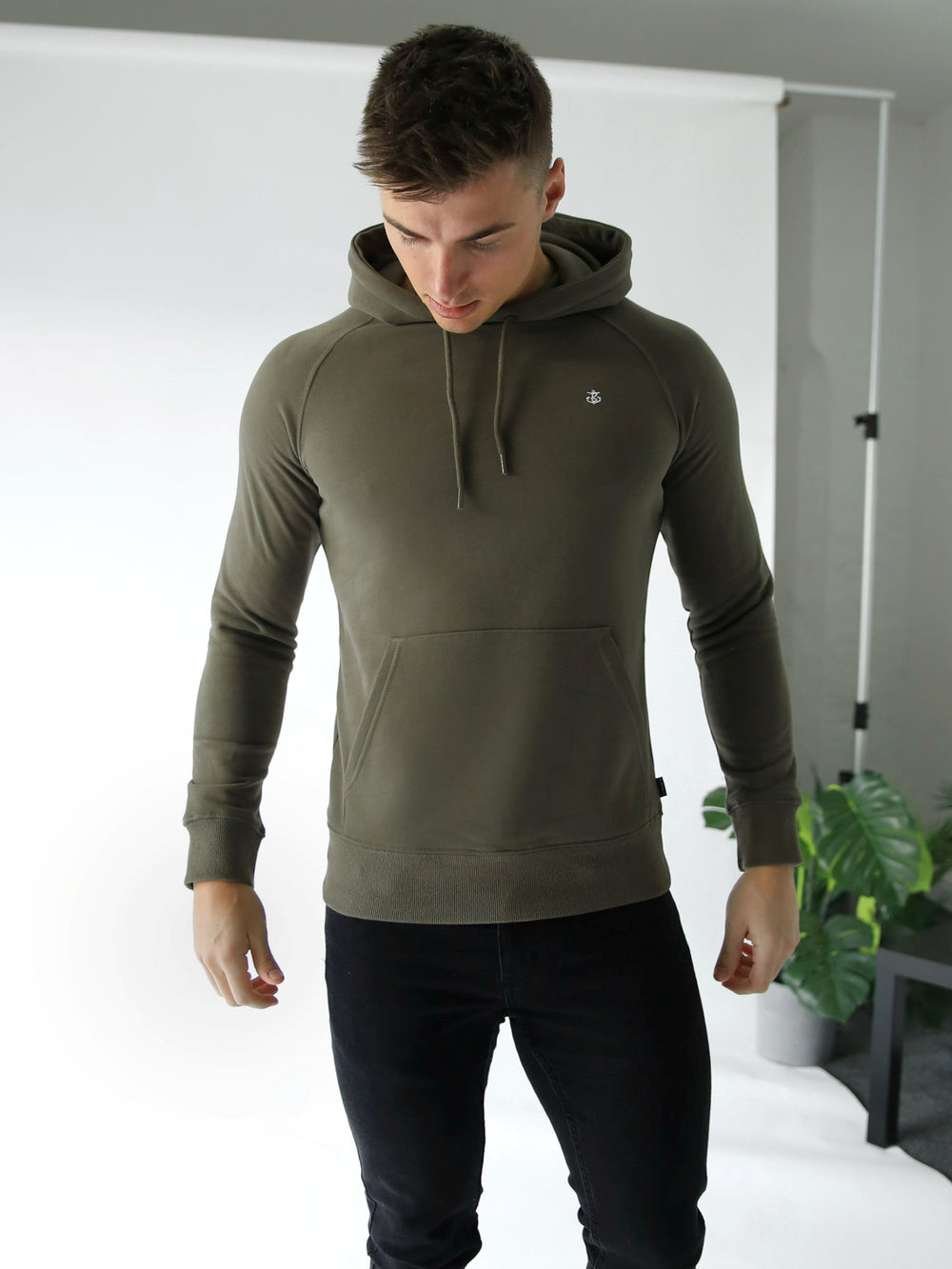 Blakely Praiano Hoodie Khaki Grün | BCAGTPS-28