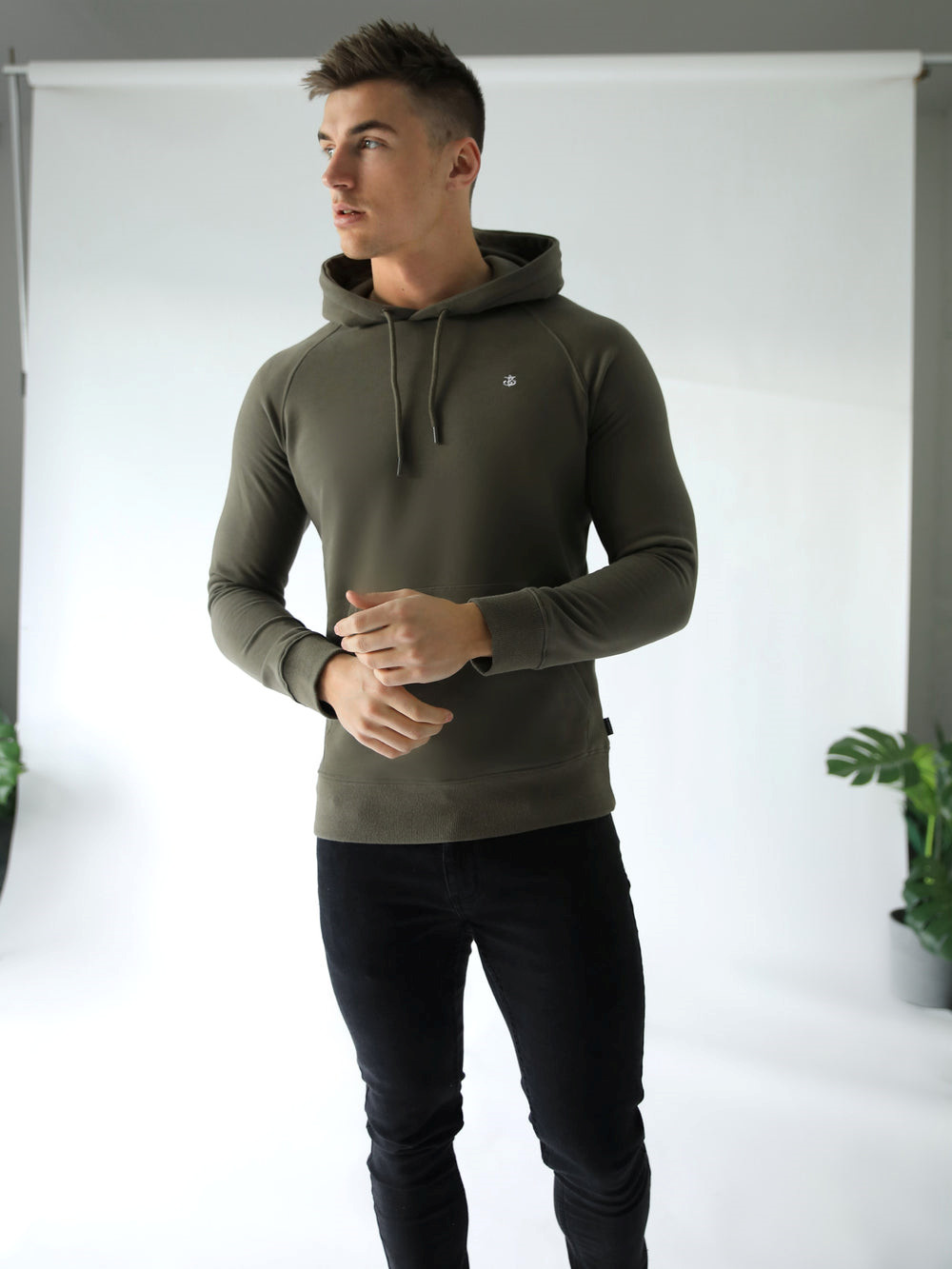 Blakely Praiano Hoodie Khaki Grün | BCAGTPS-28