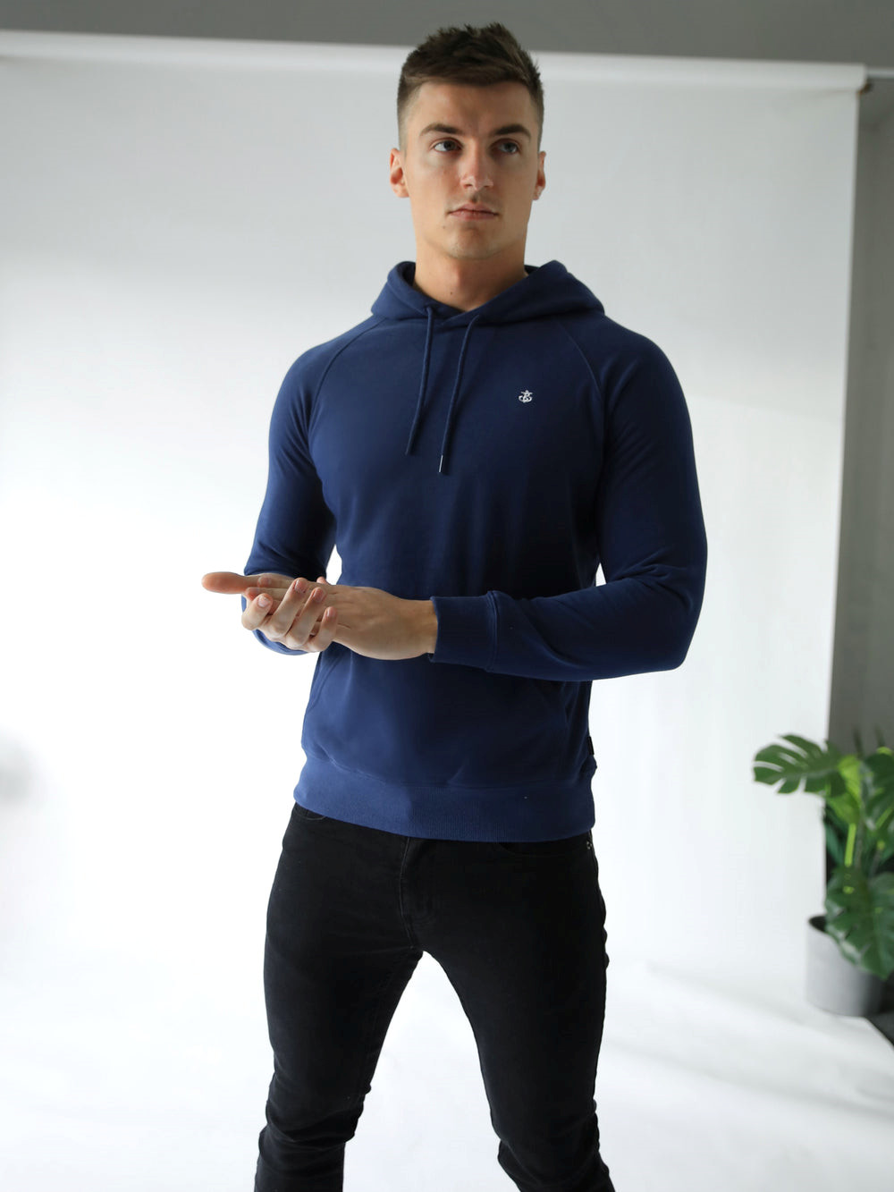 Blakely Praiano Hoodie Navy | FZPLTGI-71
