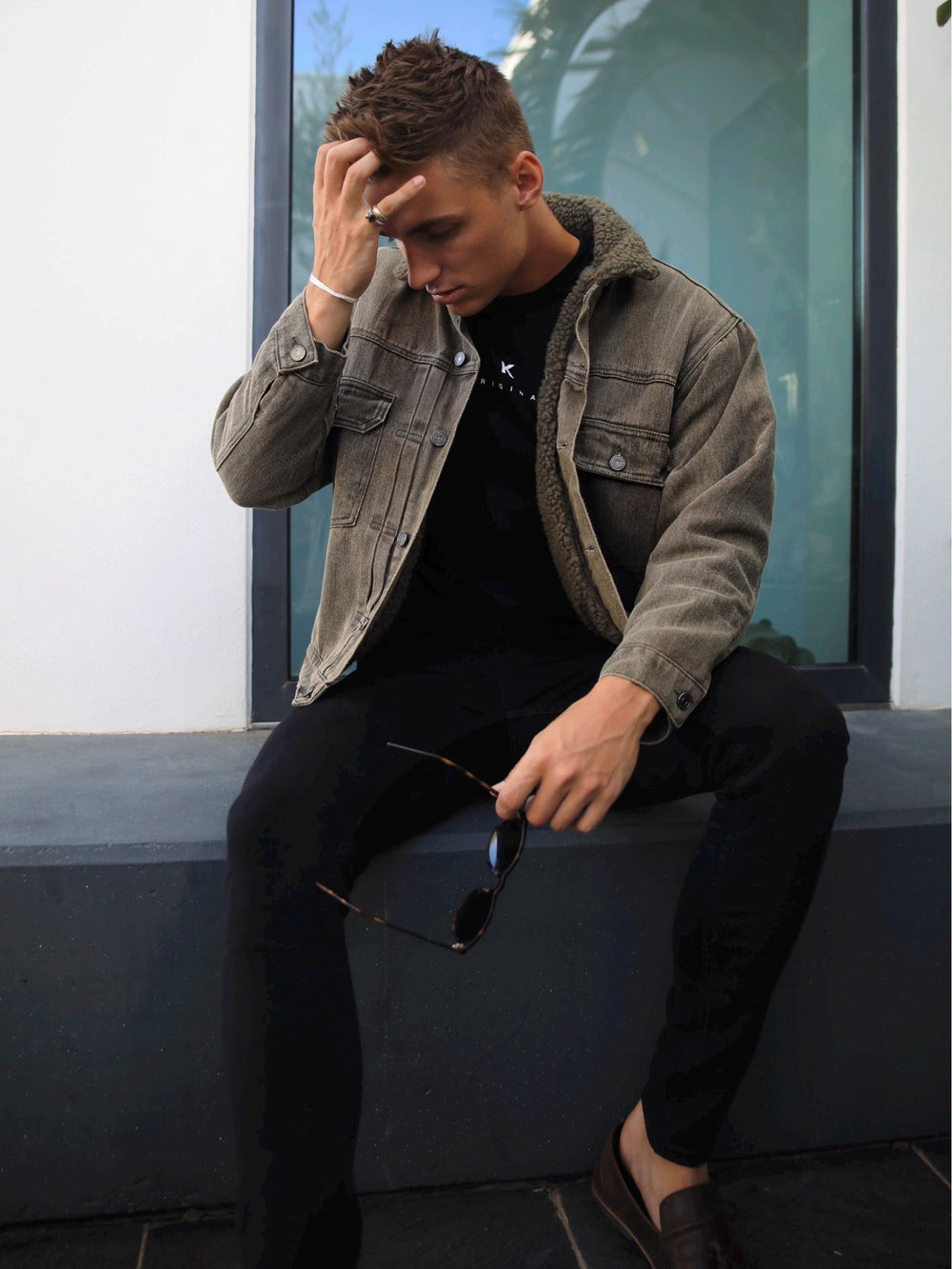 Blakely Rapha Denim Jacket Grün | SFGHILA-30