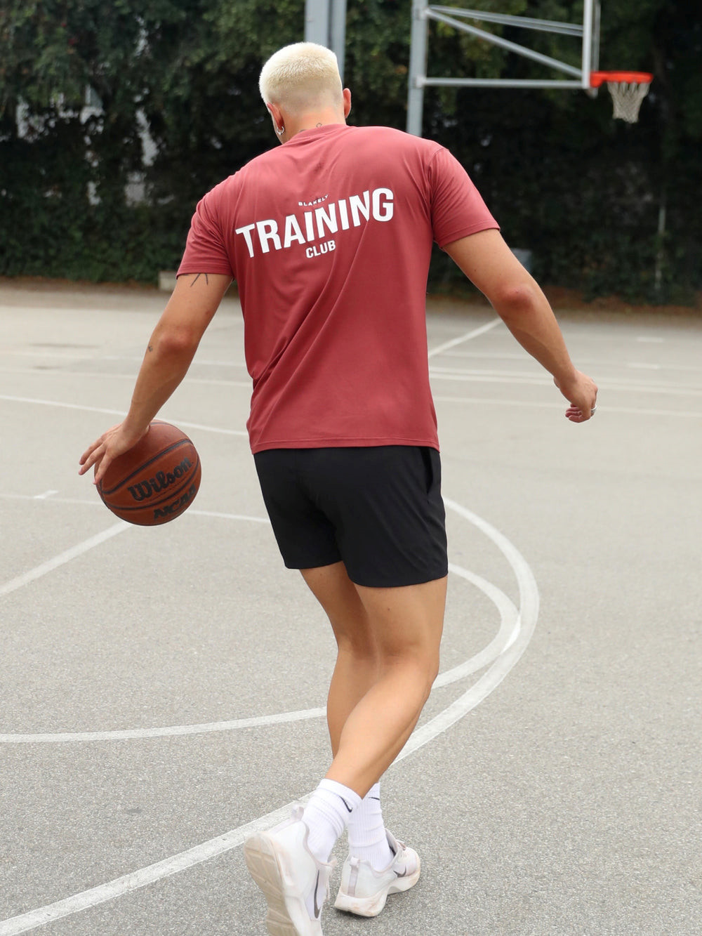 Blakely Relaxed Training T-Shirt Rot | KLEJXVM-74