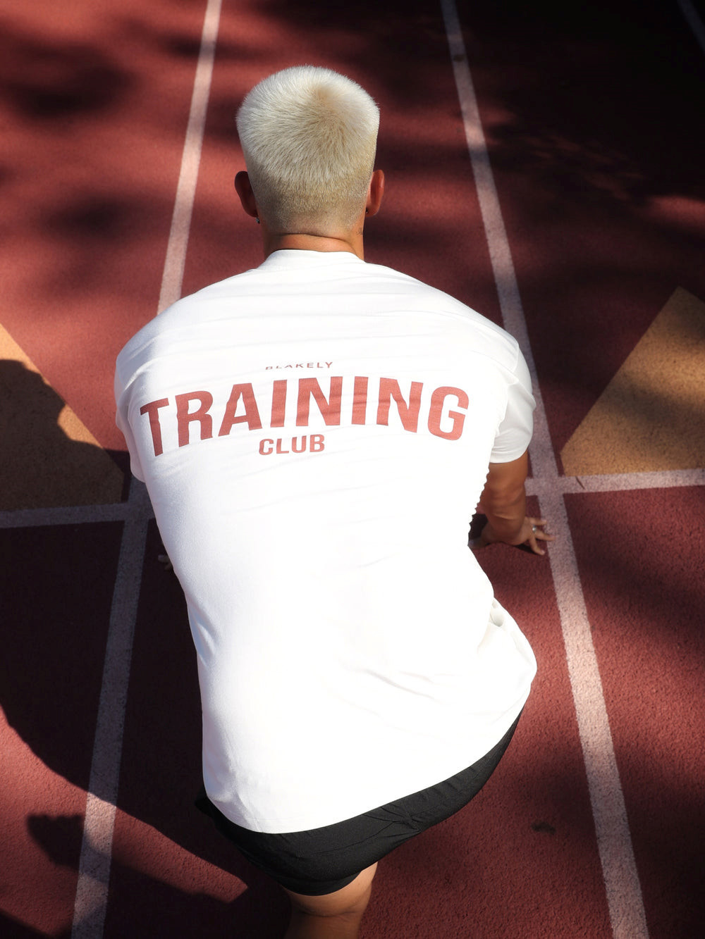 Blakely Relaxed Training T-Shirt Weiß | FYDTNRW-47