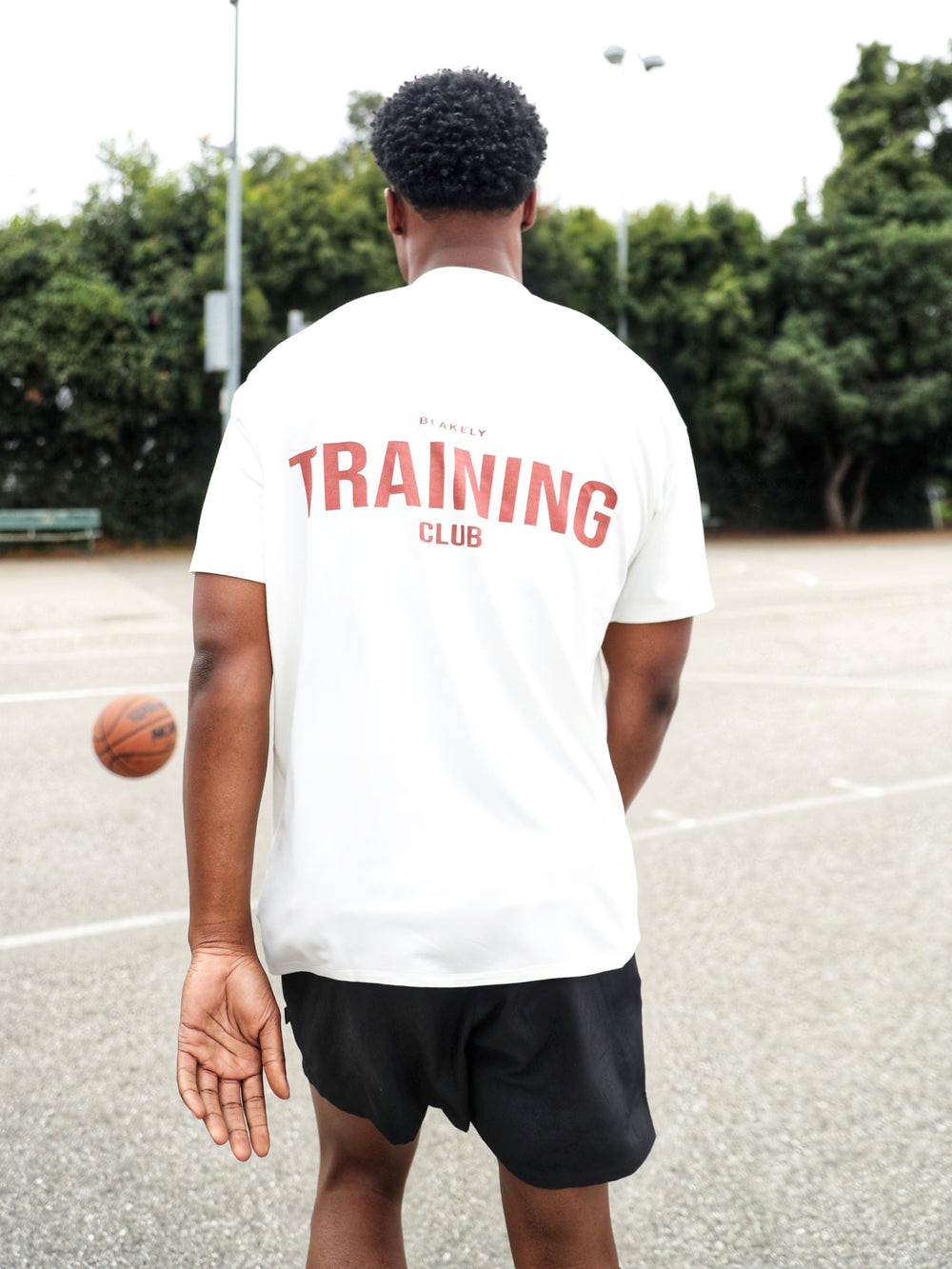 Blakely Relaxed Training T-Shirt Weiß | FYDTNRW-47
