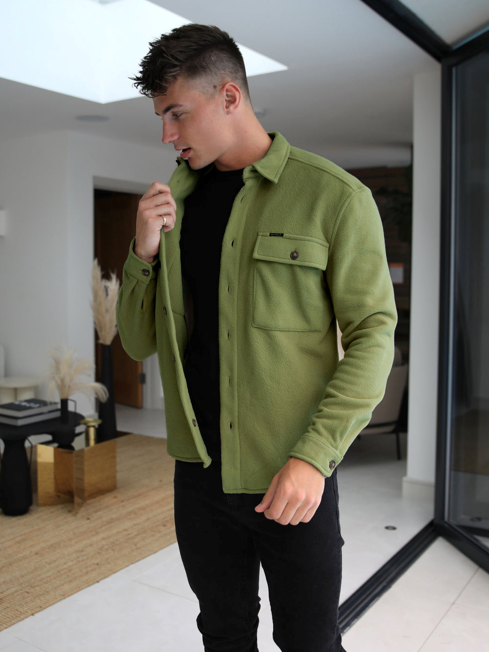 Blakely Richmond Oversized Shirt Grün | TINZRXF-70