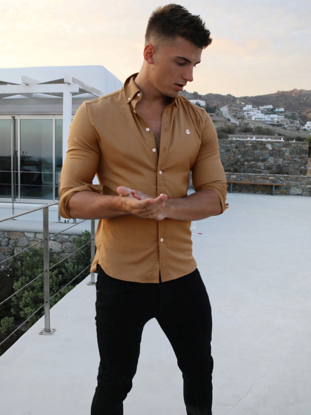 Blakely Rioja Shirt Senfgelb | GZQJOVS-70