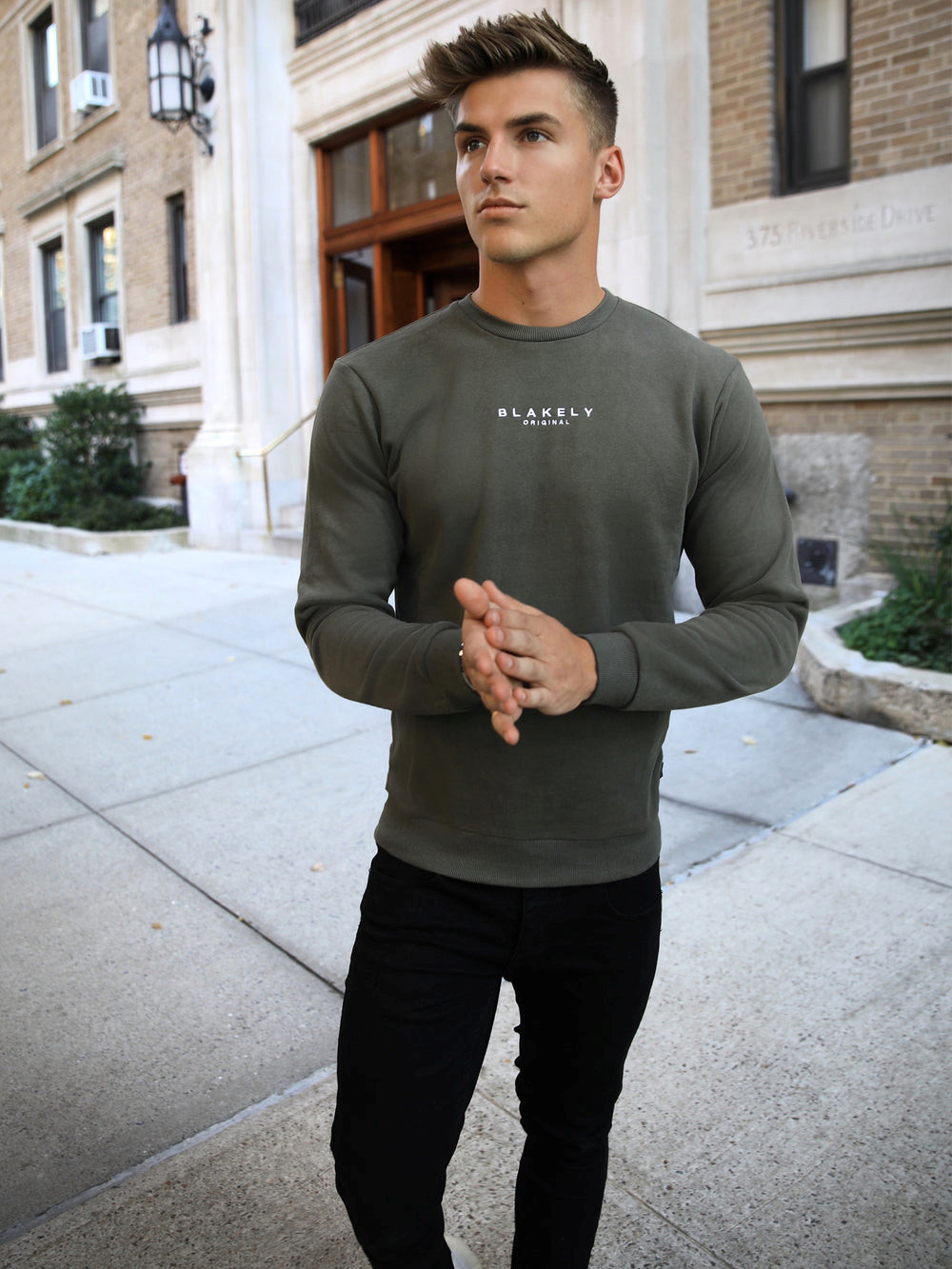 Blakely Rorso Jumper Khaki Grün | MNHKSBO-93