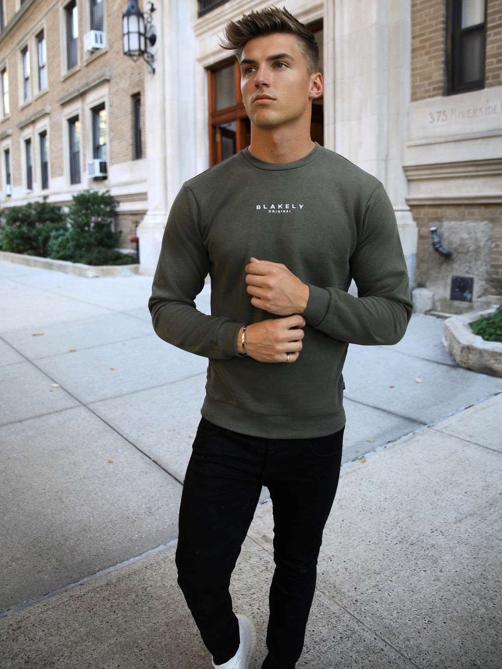 Blakely Rorso Jumper Khaki Grün | MNHKSBO-93