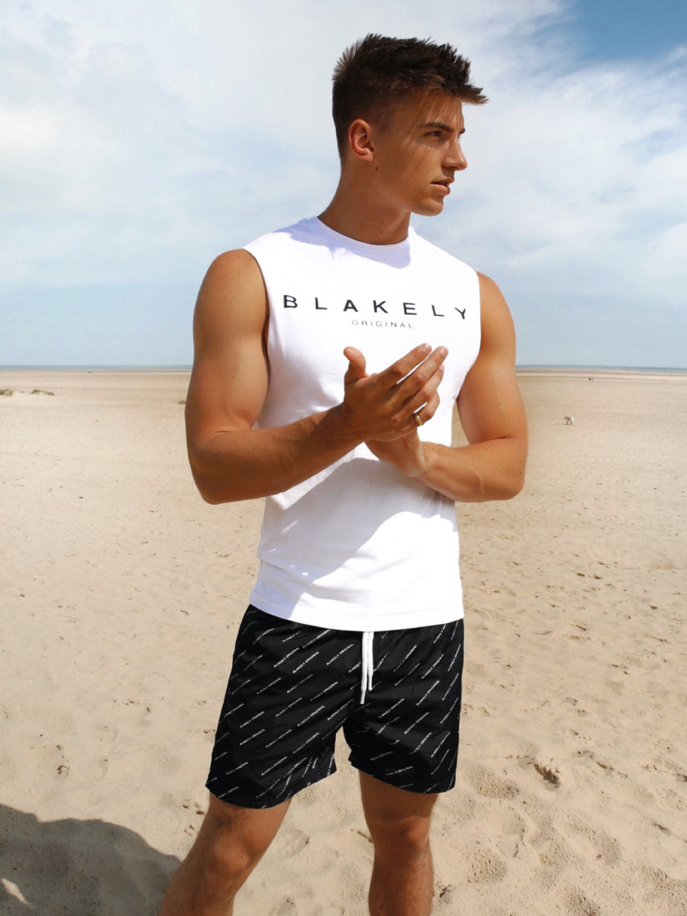 Blakely Sarasota Sleeveless Tee Weiß | ASCFWKH-71