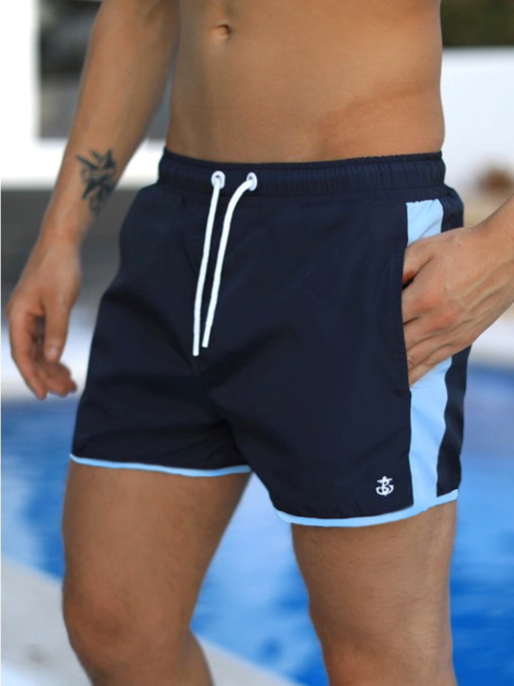 Blakely Senio Swim Shorts Blau | ALGRZKI-02