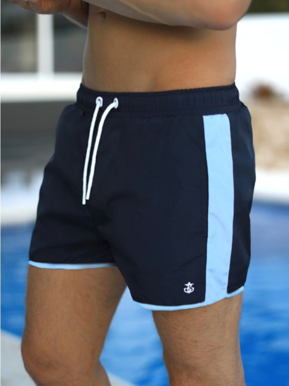 Blakely Senio Swim Shorts Blau | ALGRZKI-02