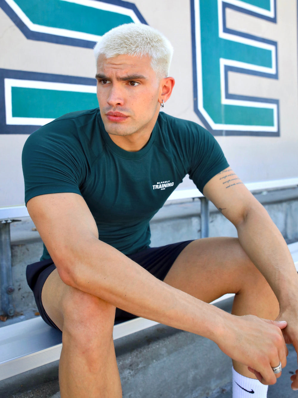 Blakely Slim Training T-Shirt Grün | DSJNKAX-53
