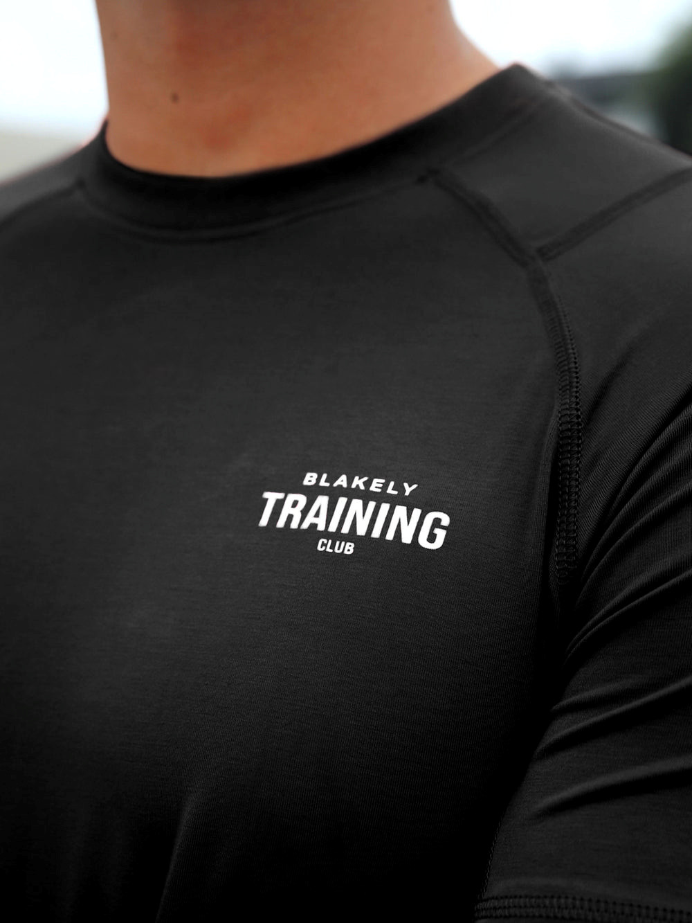 Blakely Slim Training T-Shirt Schwarz | FUKPQRA-62