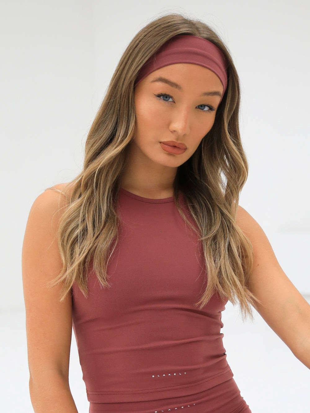 Blakely Soft Headband Berry | PKARZFN-64